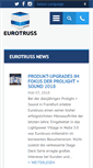 Mobile Screenshot of eurotruss.de